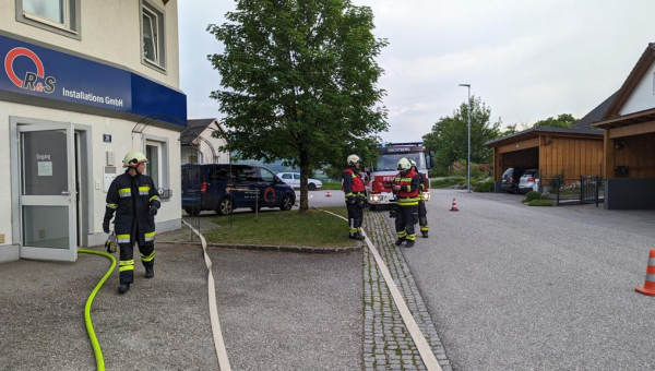 Monatsübung Juni - Brandeinsatz